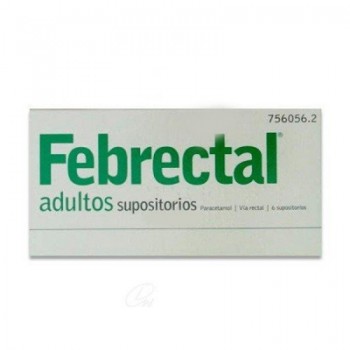 Febrectal Adultos 600 Mg 6...
