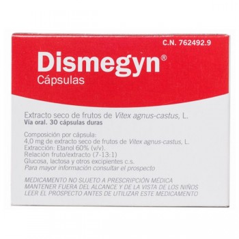 Dismegyn 4 Mg 30 Capsulas